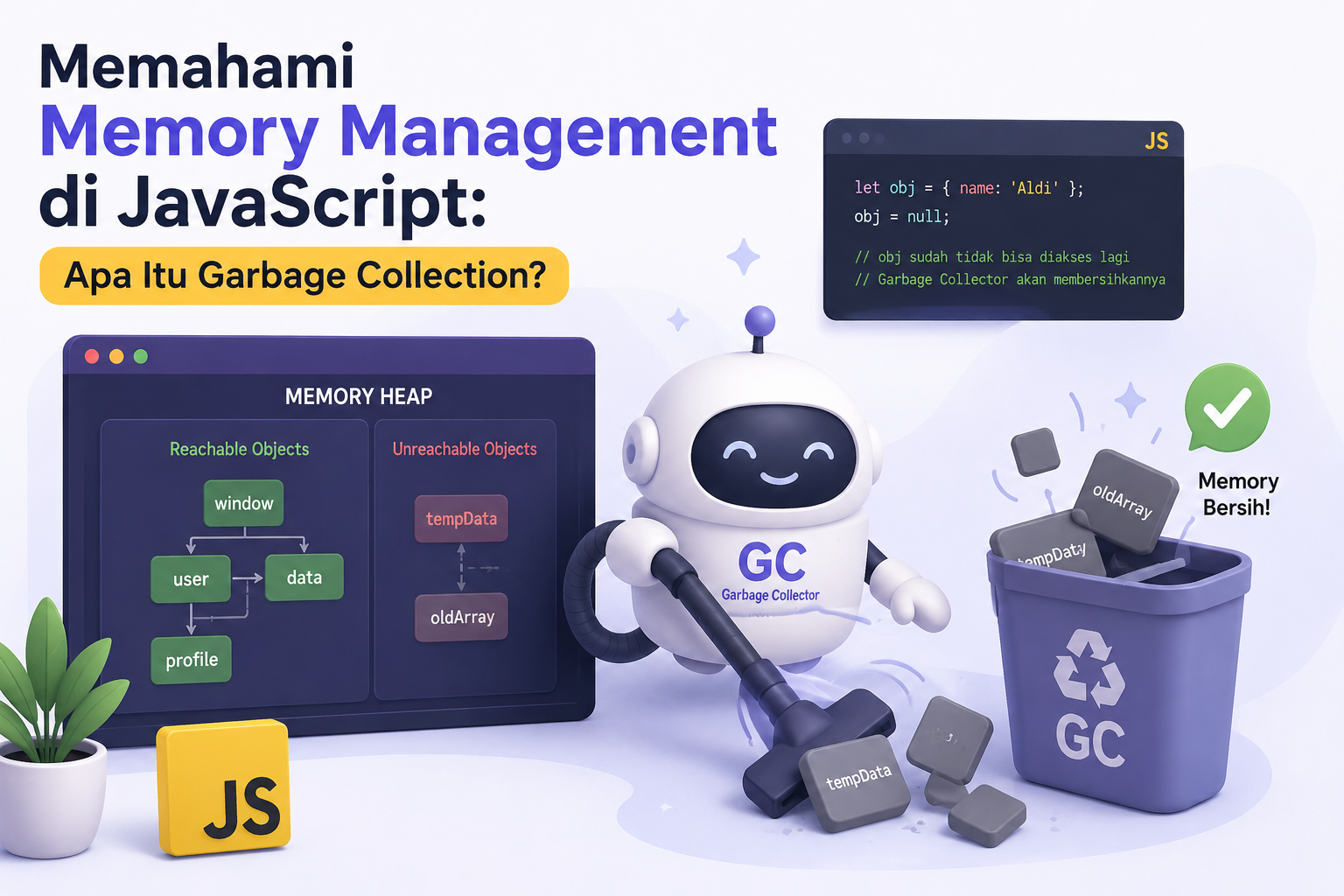 Memahami Memory Management di JavaScript: Apa Itu Garbage Collection?