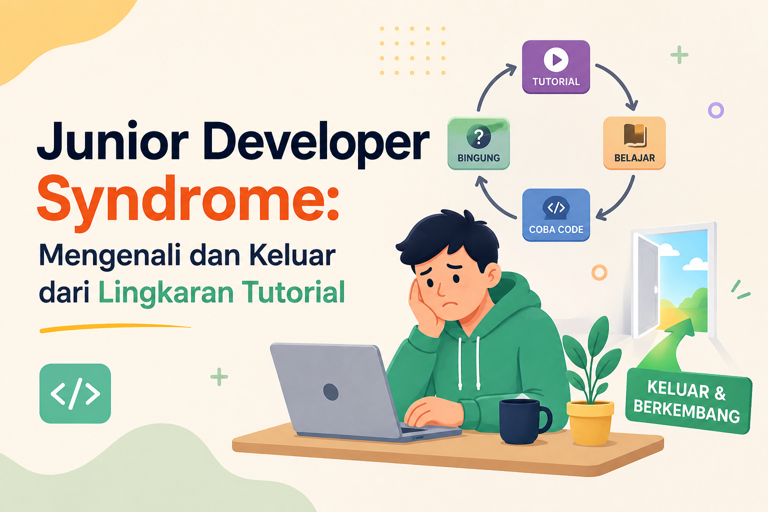 Junior Developer Syndrome: Mengenali dan Keluar dari Lingkaran Tutorial