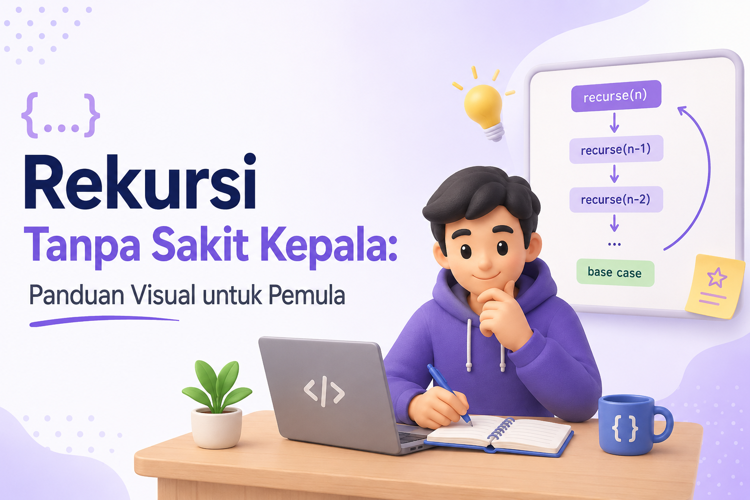 Rekursi Tanpa Sakit Kepala: Panduan Visual untuk Pemula