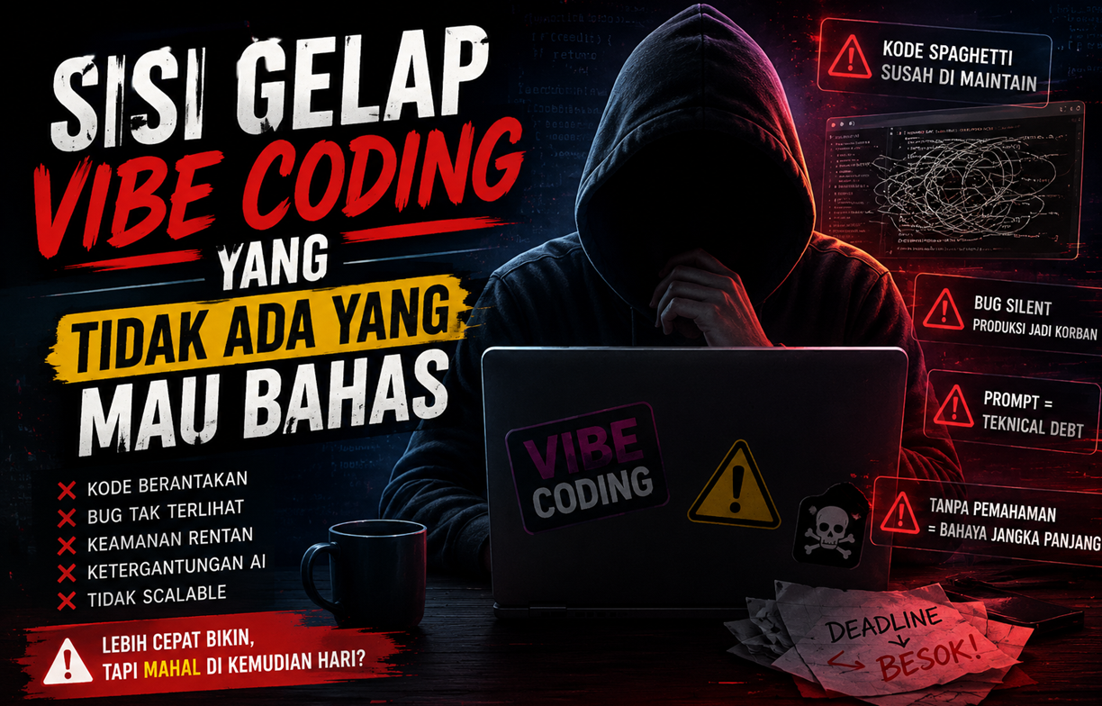 Sisi Gelap Vibe Coding yang Tidak Ada yang Mau Bahas