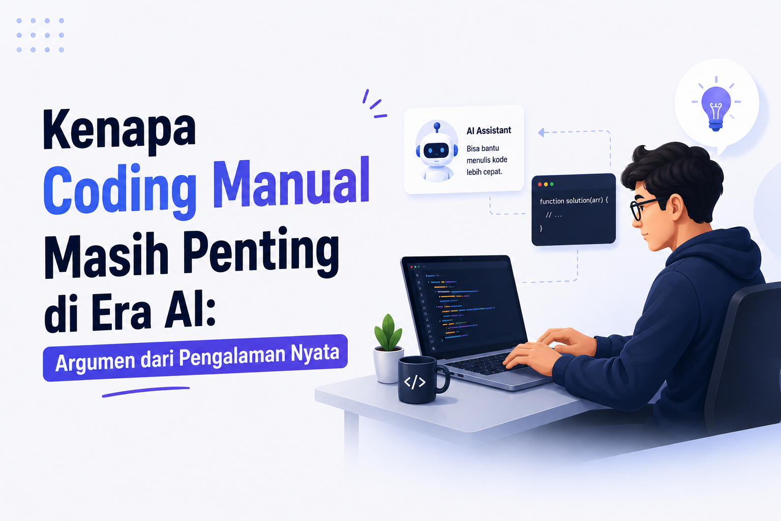 Kenapa Coding Manual Masih Penting di Era AI: Argumen dari Pengalaman Nyata