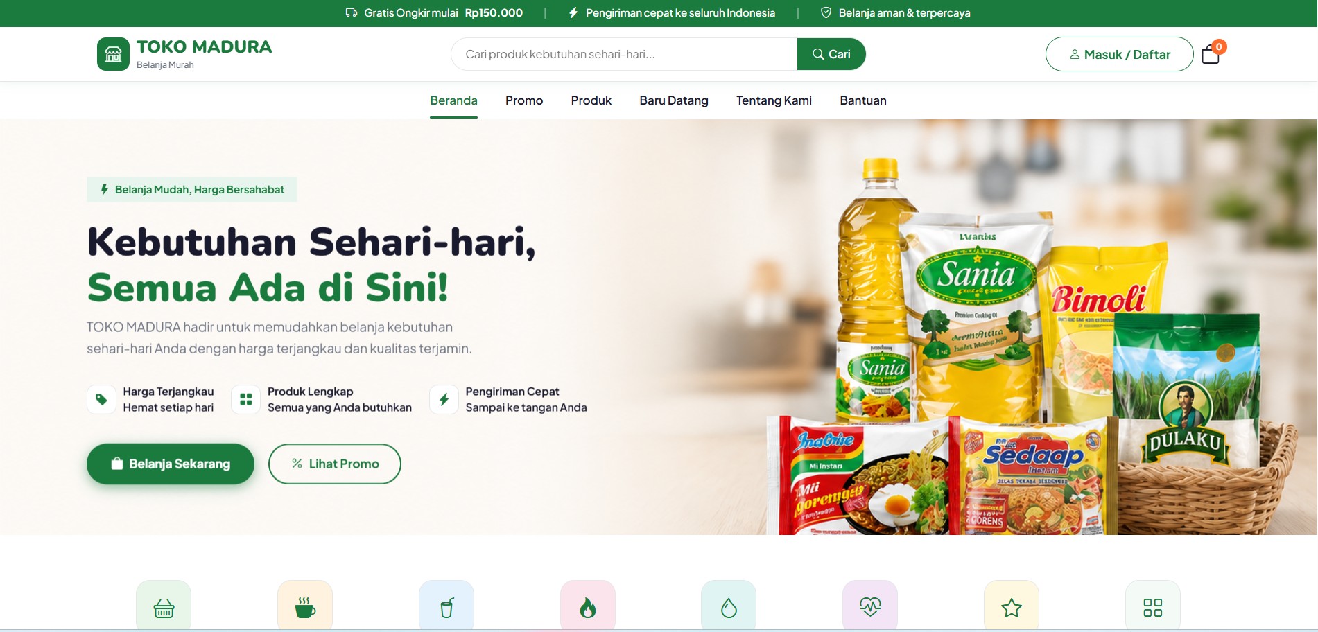Website Marketplace UMKM & Warung Digital